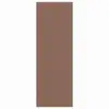 Image de Vidaxl tapis d'entrée marron et noir 120 x 350 cm 100% polyamide