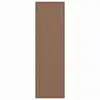 Image de Vidaxl tapis d'entrée marron et noir 120 x 400 cm 100% polyamide
