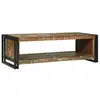 Image de Vidaxl table basse multicolore 120 x 50 x 38 cm bois recyclé solide