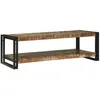 Image de Table Basse Multicolore 120x50x38 cm Bois Massif Récupéré