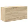 Image de Vidaxl armoire murale de bain chêne sonoma 60x25x30 cm bois ingénierie