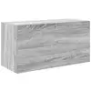 Image de Vidaxl armoire murale de bain sonoma gris 60x25x30cm bois d'ingénierie