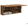 Image de vidaXL Armoire murale de bain vieux bois 100x25x40cm bois dingénierie 860110
