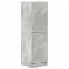 Image de Vidaxl armoire de cuisine gris béton 38x41,5x131,5 cm bois ingénierie