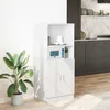 Image de vidaXL Armoire de cuisine blanc 57x415x1315 cm bois dingénierie 860121