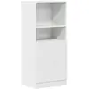 Image de Vidaxl armoire de cuisine blanc 57x41,5x131,5 cm bois d'ingénierie