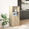 Image de vidaXL Armoire de cuisine chêne sonoma 57x415x1315cm bois ingénierie 860123