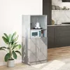 Image de vidaXL Armoire de cuisine gris béton 57x415x1315 cm bois ingénierie 860124