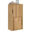 Image de Armoire Latérale Odda 40x24x79 Cm Bois Massif Pin Vidaxl