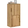 Image de vidaXL Armoire latérale ODDA 40x24x79 cm bois massif pin armoire buffet meuble de rangement de cuisine meuble de 4103591