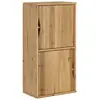 Image de Vidaxl armoire latérale odda 40x24x79 cm bois massif pin