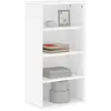 Image de Armoire Latérale Odda Blanc 40x24x79 Cm Bois Massif Pin Vidaxl