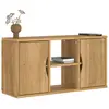 Image de Meuble Tv Odda 79x24x40 Cm Bois Massif Pin Vidaxl