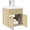 Image de Ensemble De Meubles De Salle De Bain 2 Pcs Chêne Sonoma Vidaxl