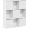 Image de Vidaxl bibliothèque blanc 89x24x101,5 cm bois d'ingénierie