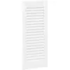 Image de Portes D'armoire À Persiennes 4 Pcs Blanc 61,5x29,5 Cm Vidaxl