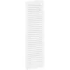Image de Portes D'armoire À Persiennes 2 Pcs Blanc 99x29,5 Cm Vidaxl