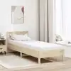 Image de Matelas Blanc 70 X 200 Cm Tissu Jacquard Vidaxl