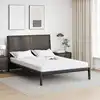 Image de Matelas Blanc 140 X 190 Cm Tissu Jacquard Vidaxl