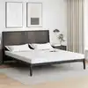 Image de Matelas Blanc 200 X 200 Cm Tissu Jacquard Vidaxl