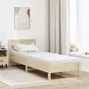 Image de Matelas Blanc 70 X 200 Cm Tissu Jacquard Vidaxl