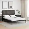 Image de Matelas Blanc 140 X 200 Cm Tissu Jacquard Vidaxl
