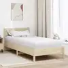 Image de Matelas Blanc 90 X 200 Cm Ressort Ensaché Vidaxl