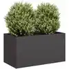 Image de Jardinière Noir 80x40x40 Cm Acier Laminé À Froid Vidaxl