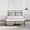 Image de Cadre De Lit Sans Matelas Chêne Sonoma 120x190 Cm Vidaxl