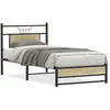 Image de vidaXL Cadre de lit sans matelas chêne sonoma 90x200 cm 4106955
