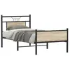 Image de Cadre De Lit Sans Matelas Chêne Sonoma 80x200 Cm Vidaxl