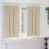 Image de Rideaux occultants avec boucles de suspension 2 pcs en velours crème