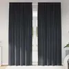 Image de Rideaux Occultants 2 Pcs Gris Foncé 140 X 245 Cm Velours Vidaxl