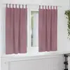 Image de Rideaux Occultants 2 Pcs Rose Foncé 140 X 175 Cm Velours Vidaxl