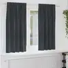 Image de Rideaux Occultants 2 Pcs Gris Clair 140 X 175 Cm Velours Vidaxl