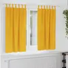 Image de Rideaux Occultants 2 Pcs Jaune Moutarde 140 X 175 Cm Velours Vidaxl