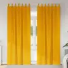 Image de Rideaux Occultants 2 Pcs Jaune Moutarde 140 X 260 Cm Velours Vidaxl