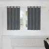 Image de Rideaux Occultants 2 Pcs Gris Clair 140 X 140 Cm Velours Vidaxl