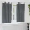 Image de Rideaux Occultants 2 Pcs Gris Clair 140 X 175 Cm Velours Vidaxl