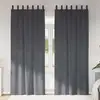 Image de Rideaux Occultants 2 Pcs Gris Clair 140 X 245 Cm Velours Vidaxl