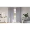 Image de Rideaux Occultants Avec Anneaux 2 Pcs Gris Métal 225 X 140 Cm Vidaxl