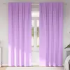 Image de Rideaux Occultants Avec Anneaux 2 Pcs Violet 245 X 140 Cm Vidaxl