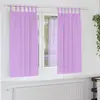 Image de Rideaux Occultants Avec Anneaux 2 Pcs Violet 175 X 140 Cm Vidaxl