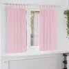 Image de VIDAXL Rideaux occultants 2 pcs Rose bébé 175 x 140 cm avec oeillets - Polyester