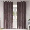 Image de Rideaux En Velours 2 Pcs Marron 260 X 140 Cm Velours Vidaxl