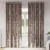 Image de Rideaux En Velours 2 Pcs Cappuccino 225 X 140 Cm Velours Vidaxl