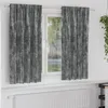 Image de Rideaux 2 pcs avec  illets Gris 175x140 cm