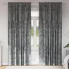 Image de Rideaux en velours 2 pcs avec oeillets gris 260x140 cm