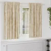 Image de Rideaux 2 pcs avec Poches pour Tringle Crème 175x140 cm
