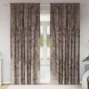 Image de VIDAXL Rideaux occultants en velours 2 pcs Cappuccino 245 x 140 cm